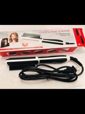 Hair Straightener and Curler 2-in-1